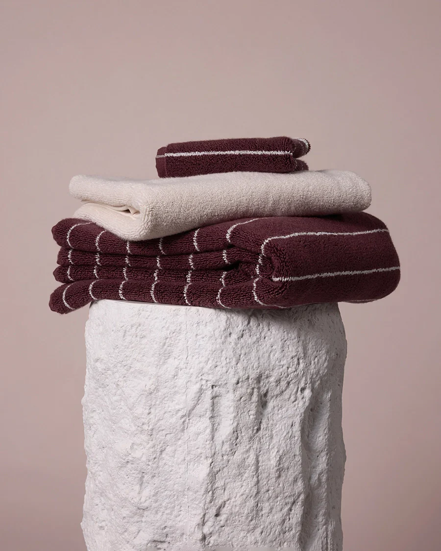 2 Pack Face Washer - Merlot - Image 6