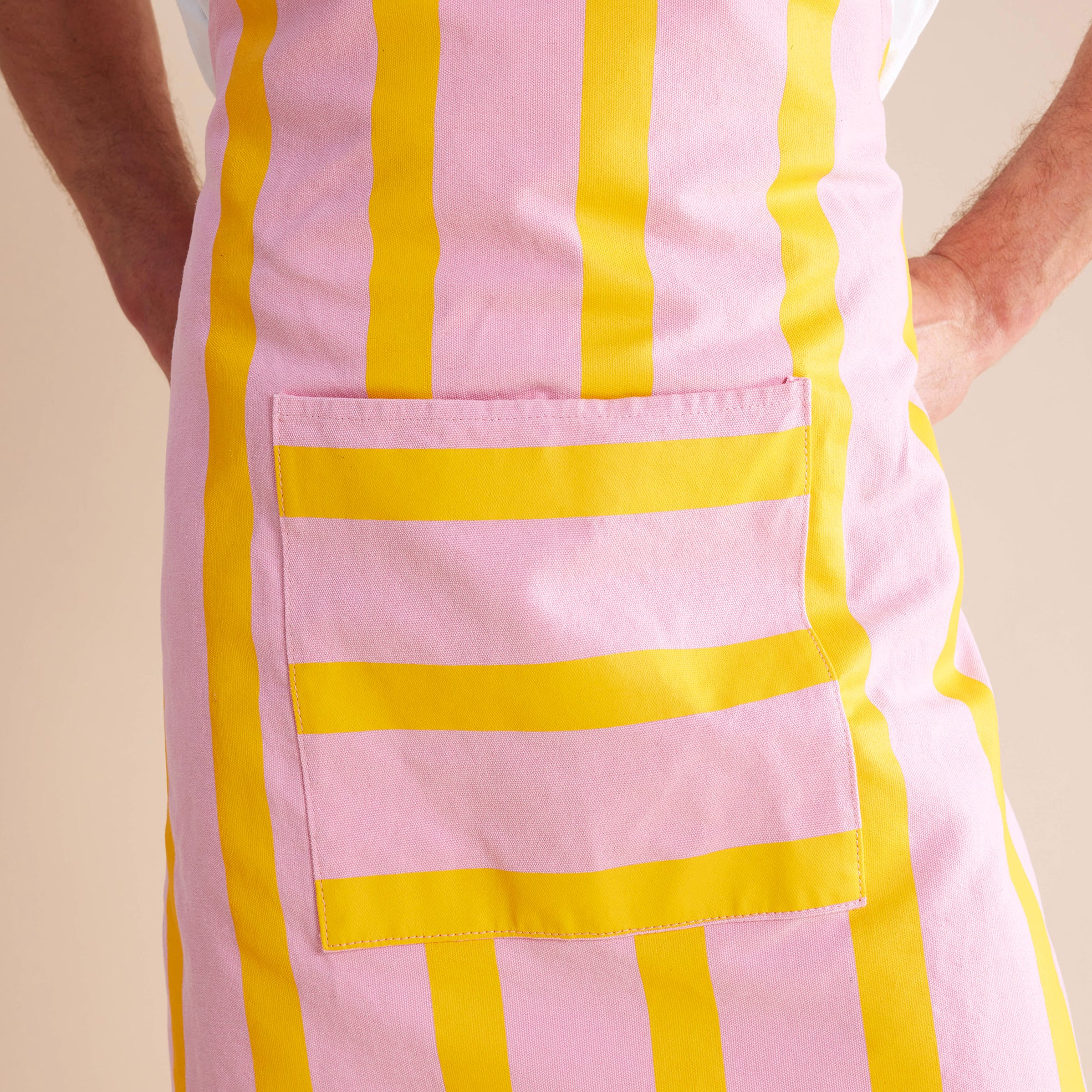 Apron - Pink Lemonade Stripes - Image 5