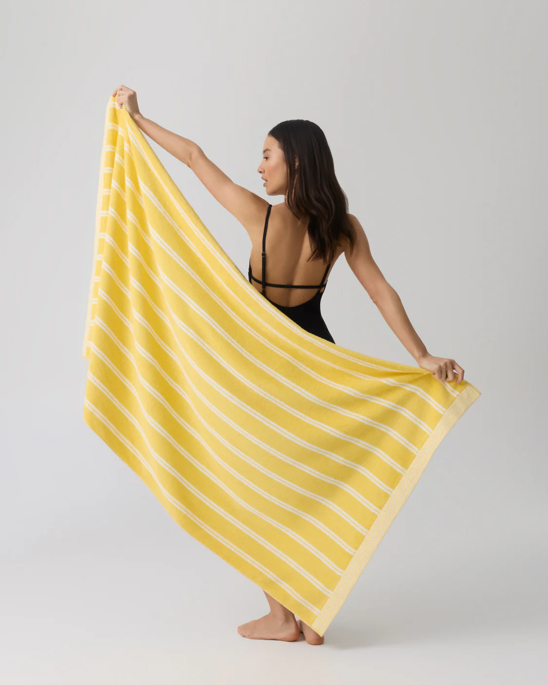 Beach Towel & Carry Bag  - Lemon - Image 2