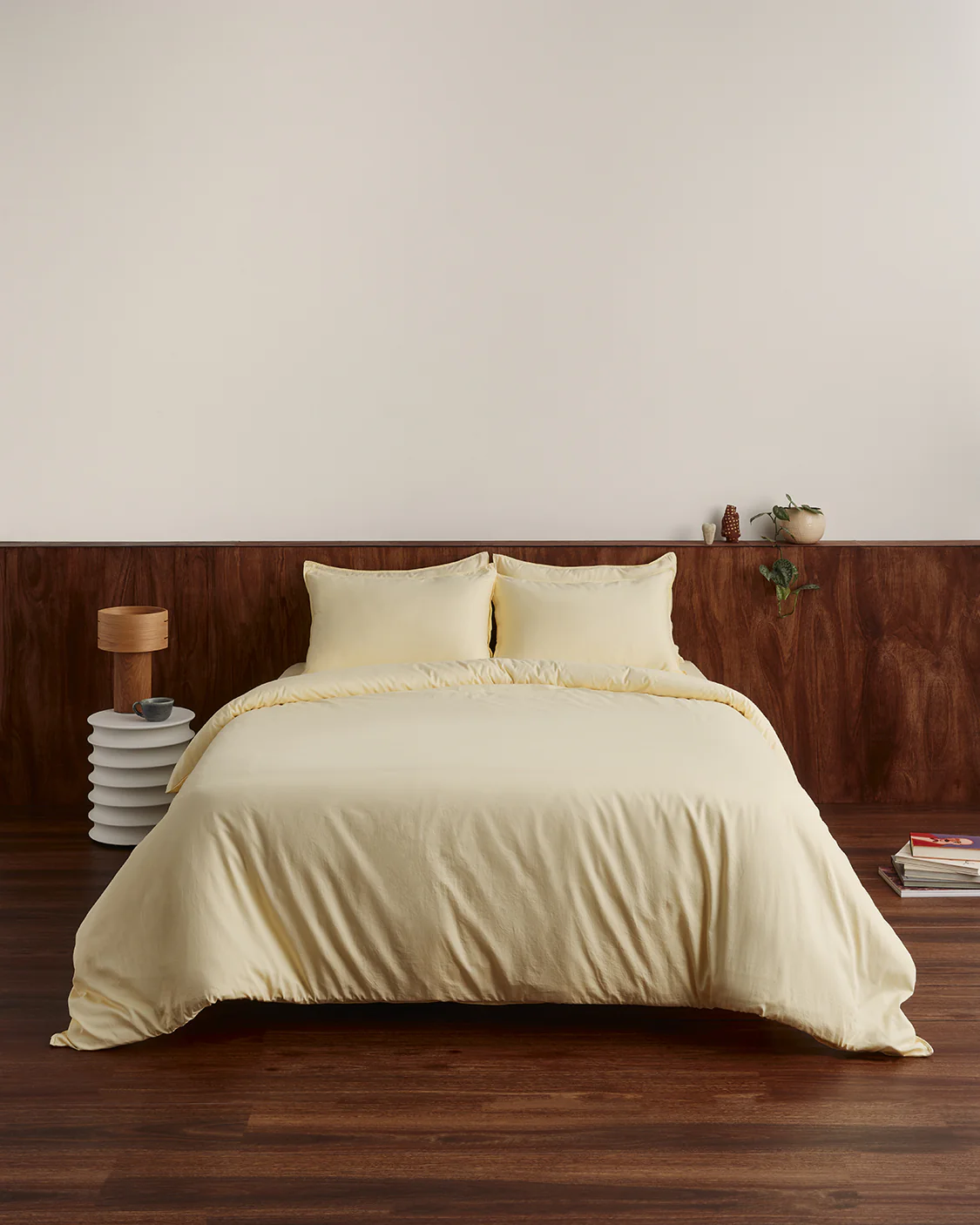 Duvet Cover - Custard