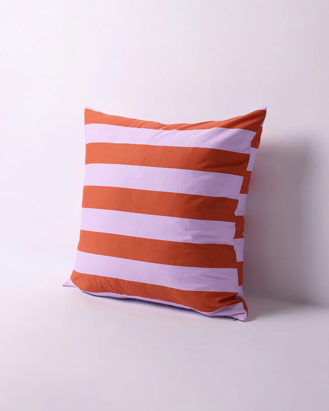 European Pillowcase - Grapefruit Stripes