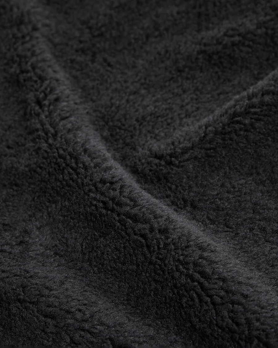 Faux Fur Throw Blanket - Charcoal - Image 7