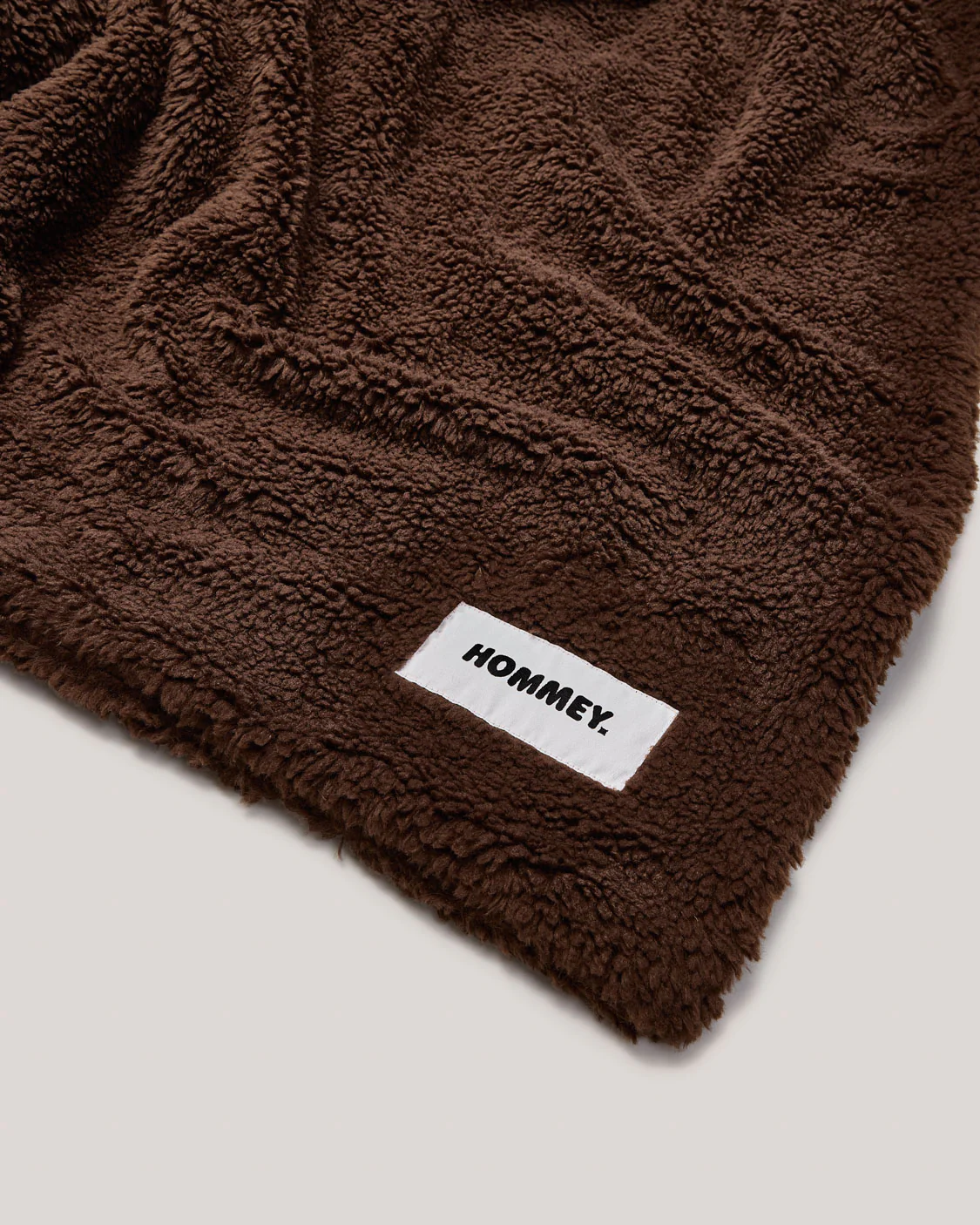 Faux Fur Throw Blanket - Chocolate - Image 3