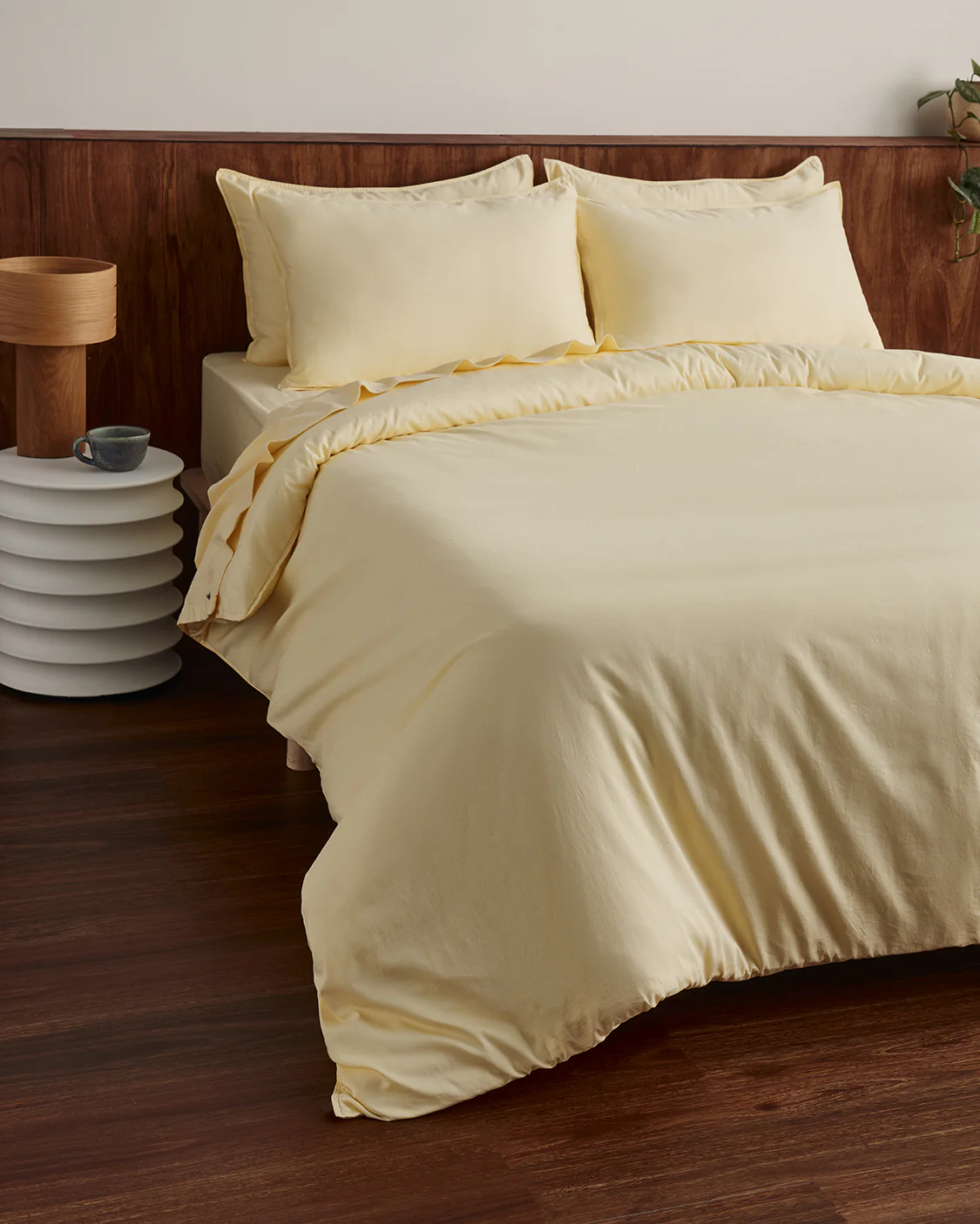 Fitted Sheet - Custard - Image 2