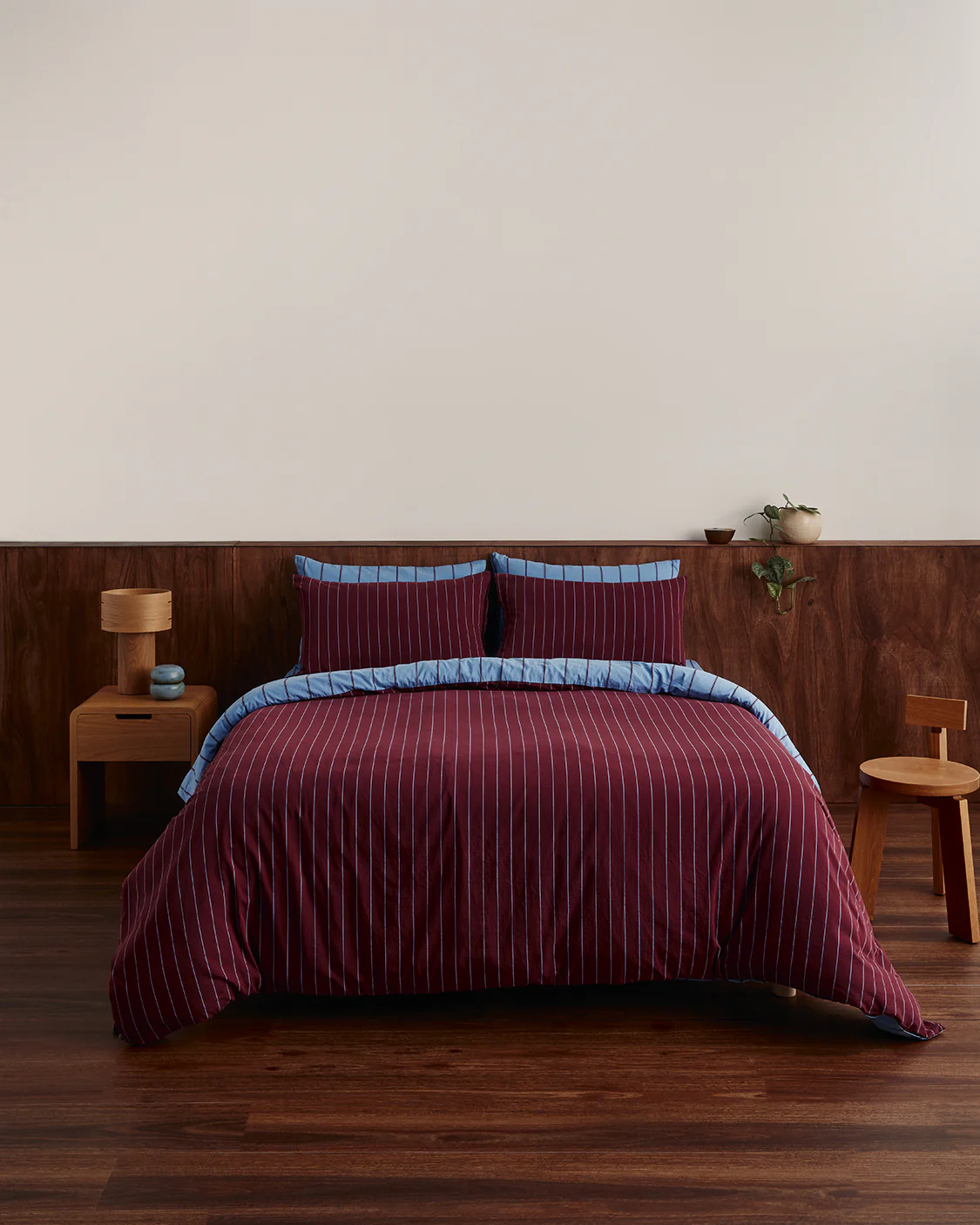 Fitted Sheet - Plum - Image 2