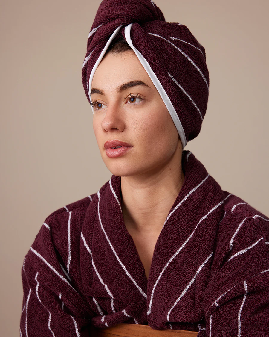 Hair Wrap - Merlot