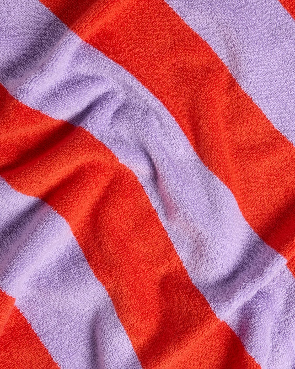 Hand Towel - Grapefruit Stripes - Image 3