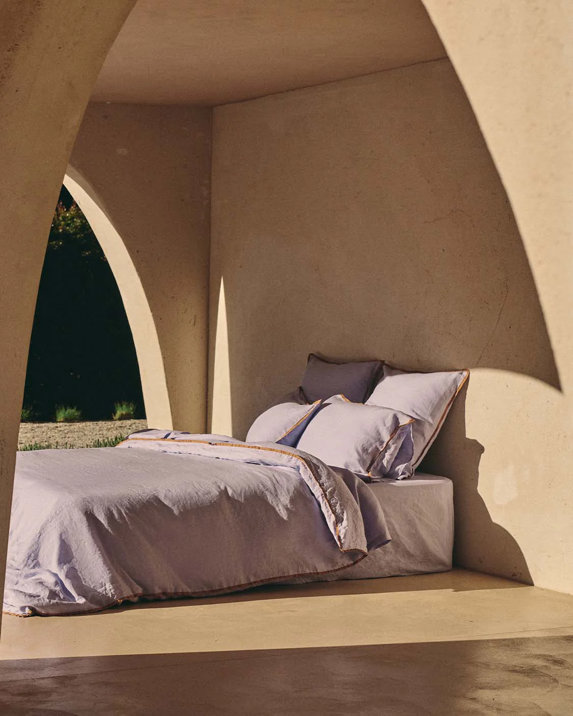 Linen European Pillowcase - Wisteria - Image 3