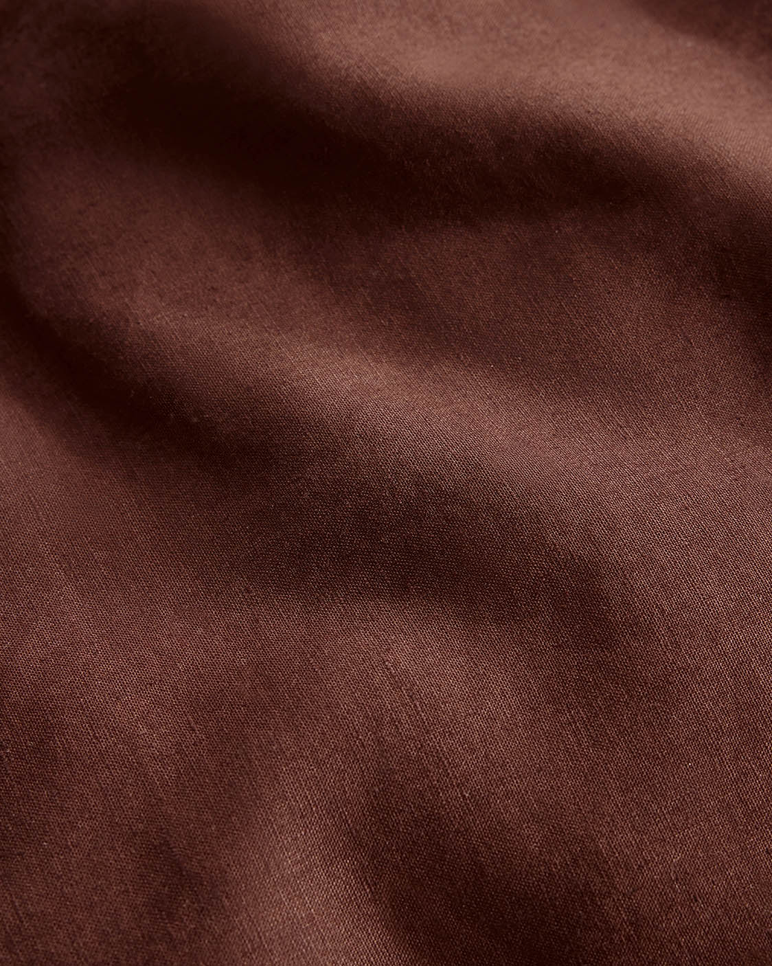 Linen Fitted Sheet - Brown Sugar - Image 4