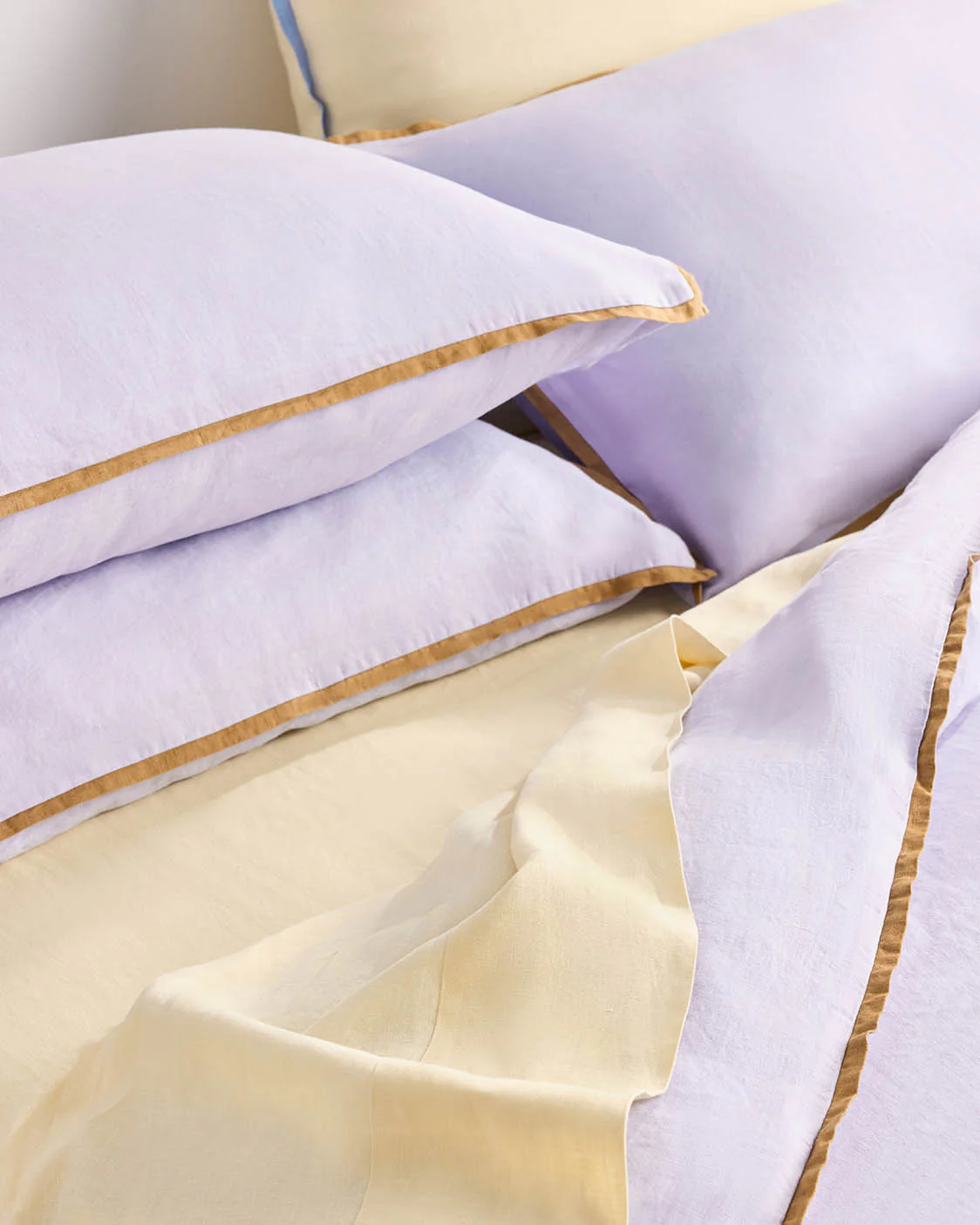 Linen Top Sheet - Butter - Image 3