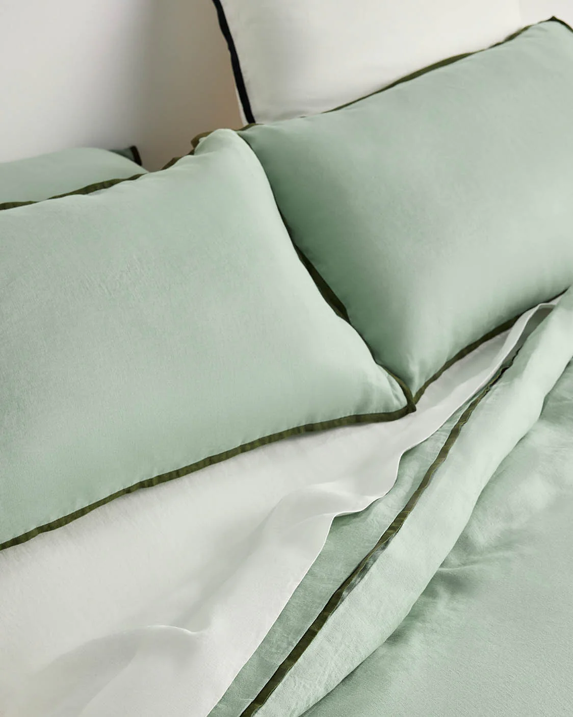 Linen Top Sheet - Meringue - Image 2