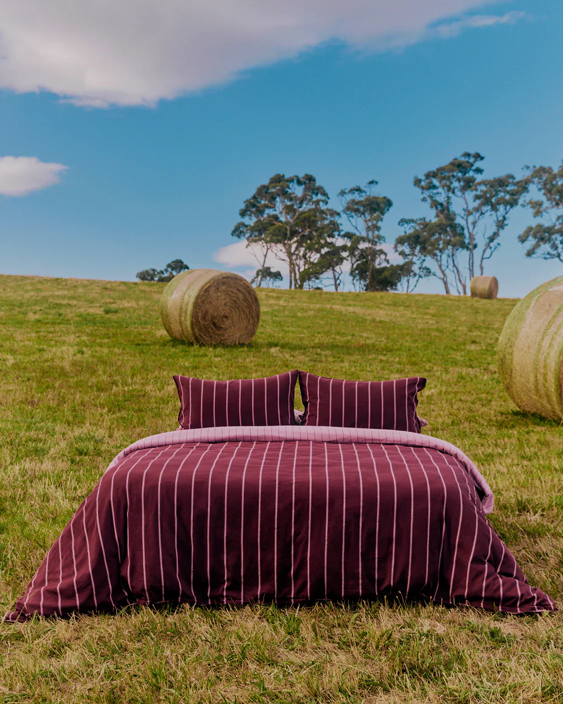 Pillowcase Pair - Mulberry - Image 3