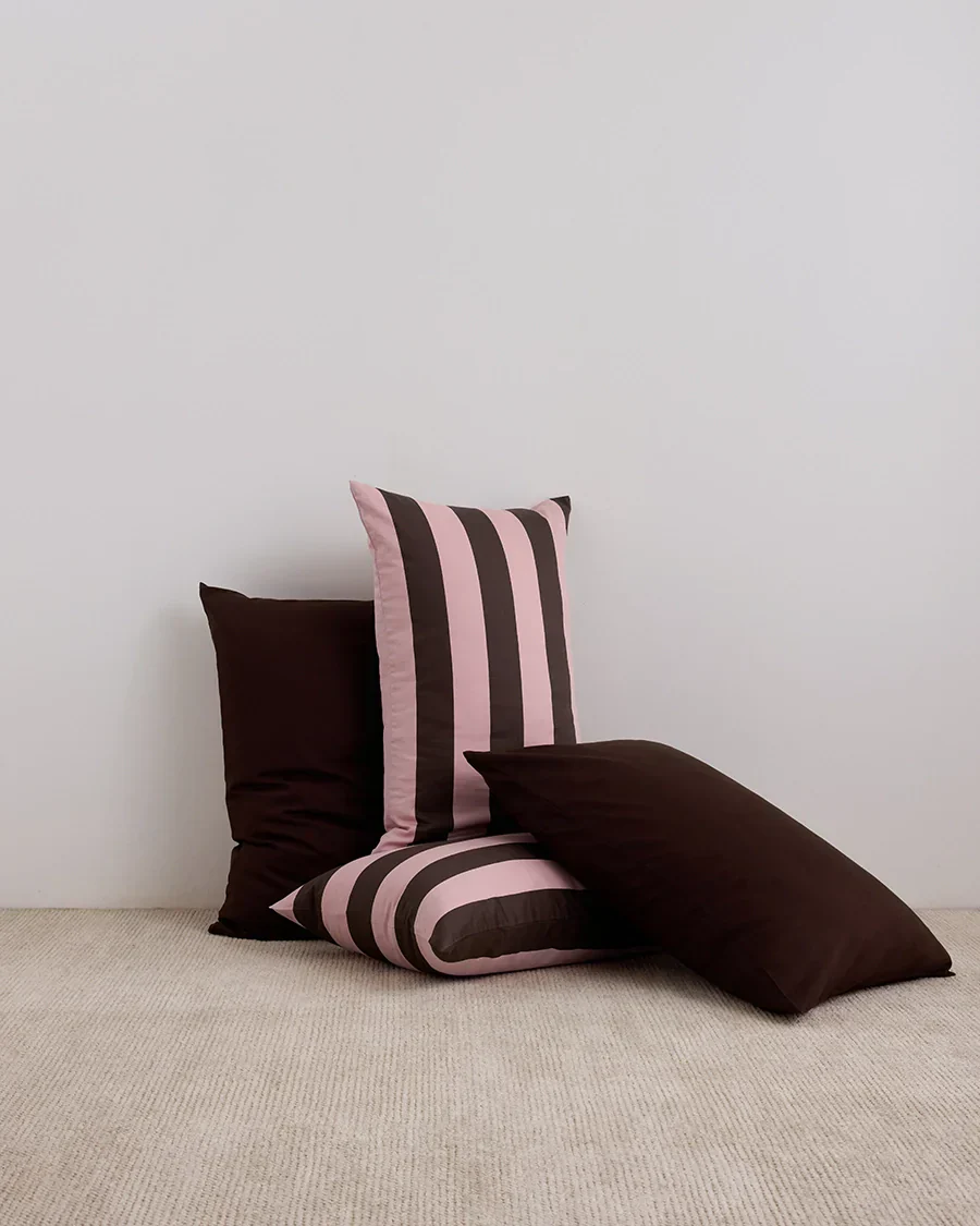 Pillowcase Pair - Rocky Road Stripes - Image 6