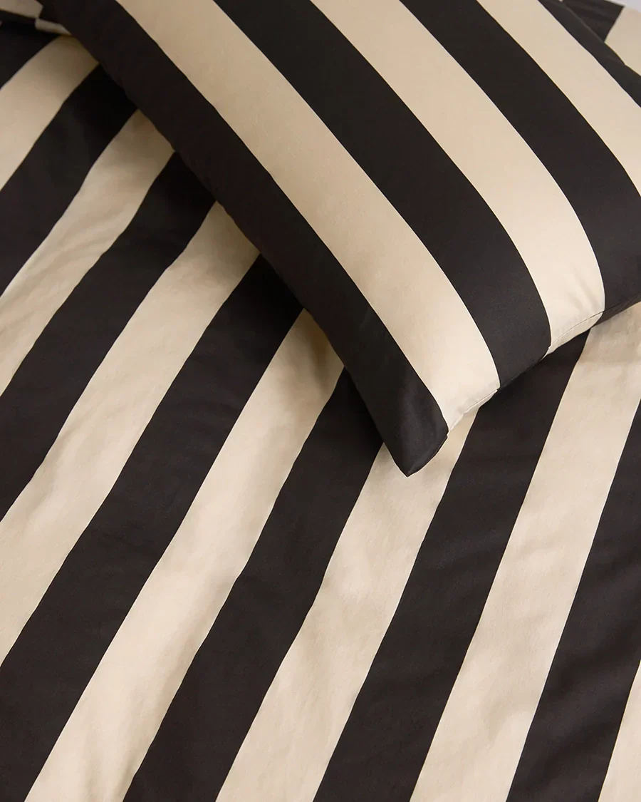 Pillowcase Pair - Vanilla Bean Stripes - Image 3