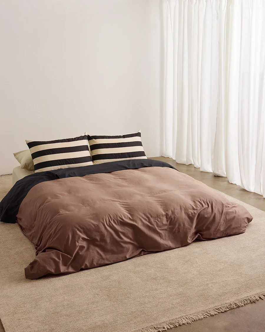 Pillowcase Pair - Vanilla Bean Stripes - Image 7