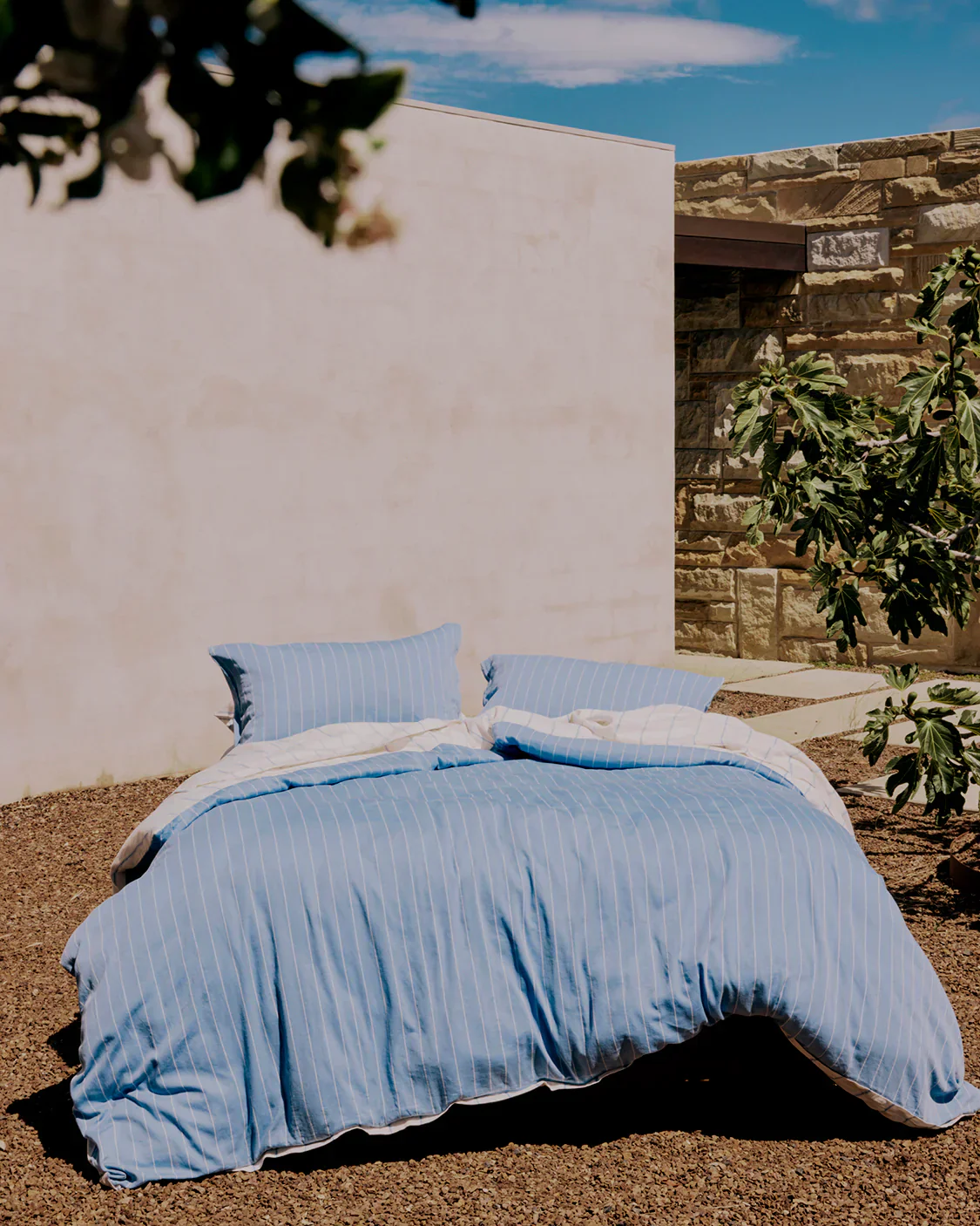 Duvet Cover - Cloud / Capri - Image 2