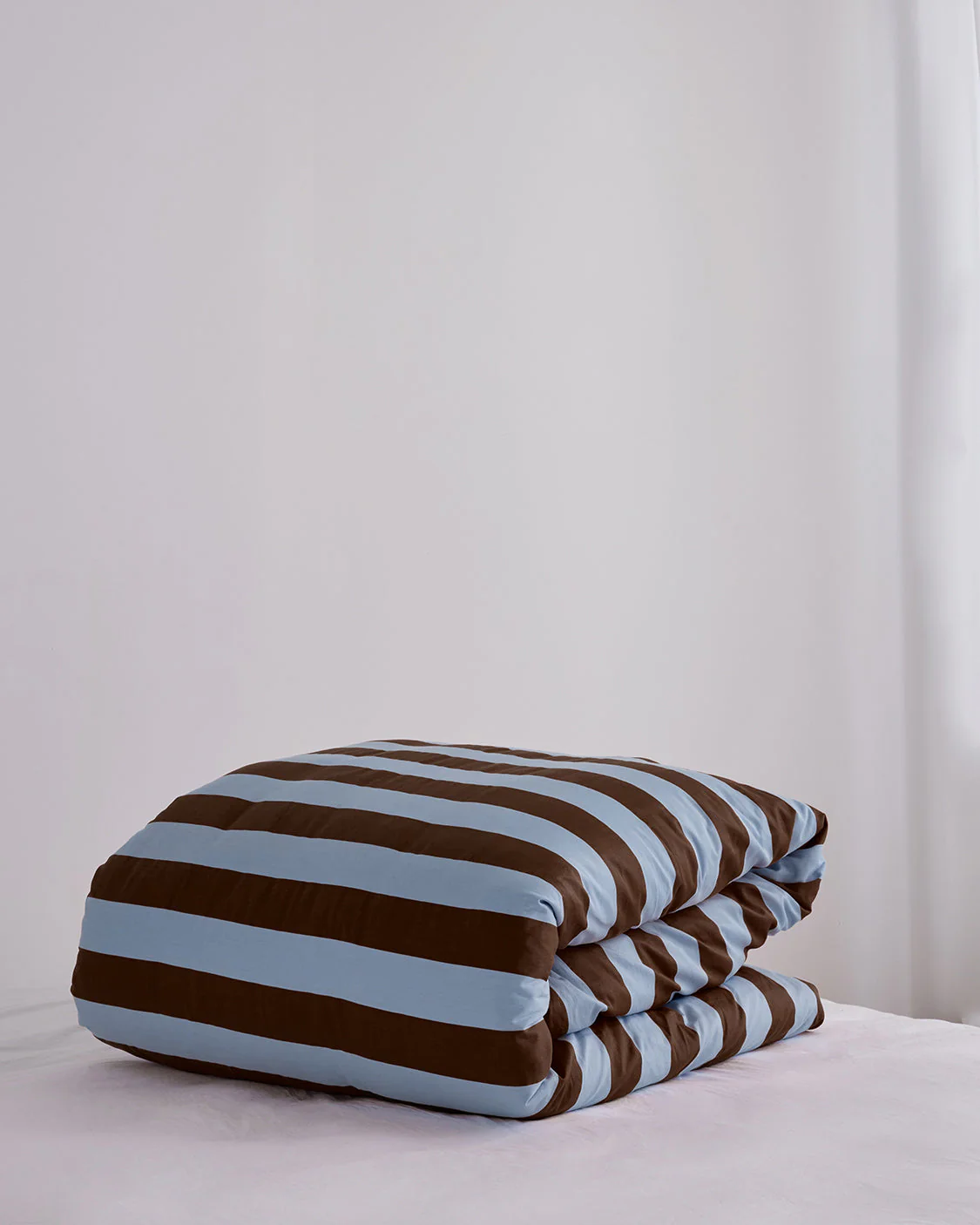 Duvet Cover - Iced Chocolate Stripes - Image 2