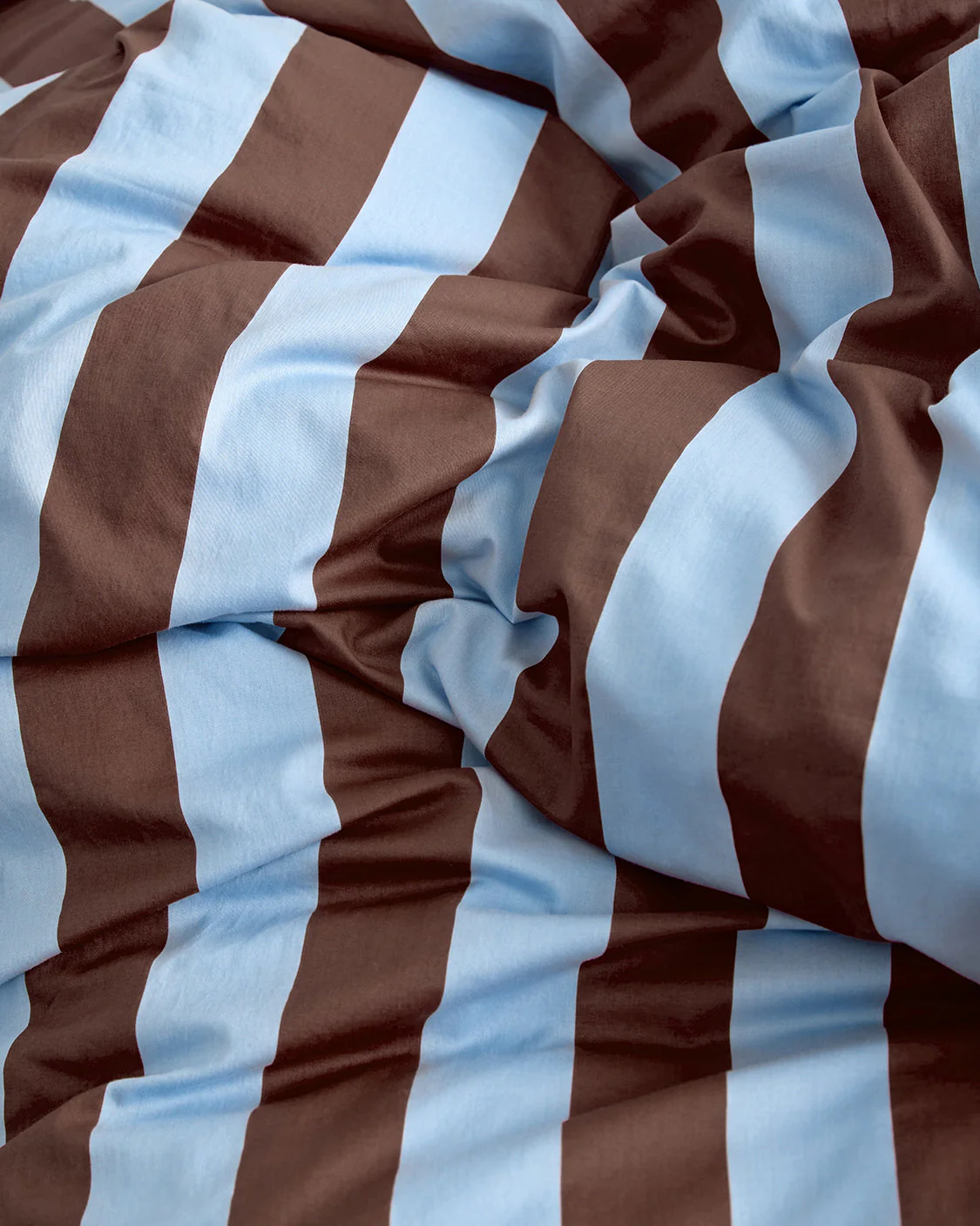 Duvet Cover - Iced Chocolate Stripes - Image 4