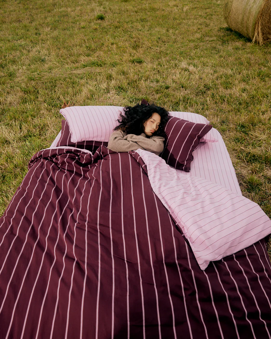Duvet Cover - Mulberry / Aster - Image 2
