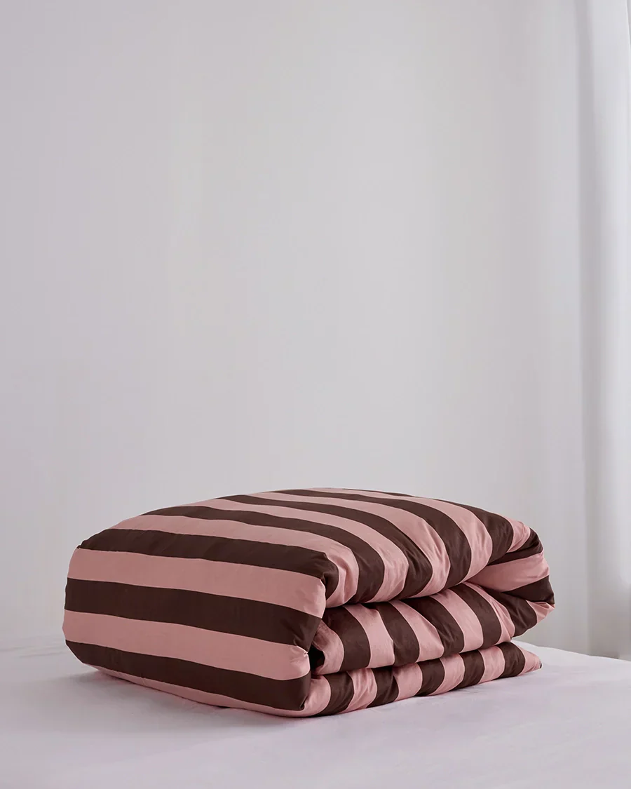 Duvet Cover - Rocky Road Stripes - Image 2