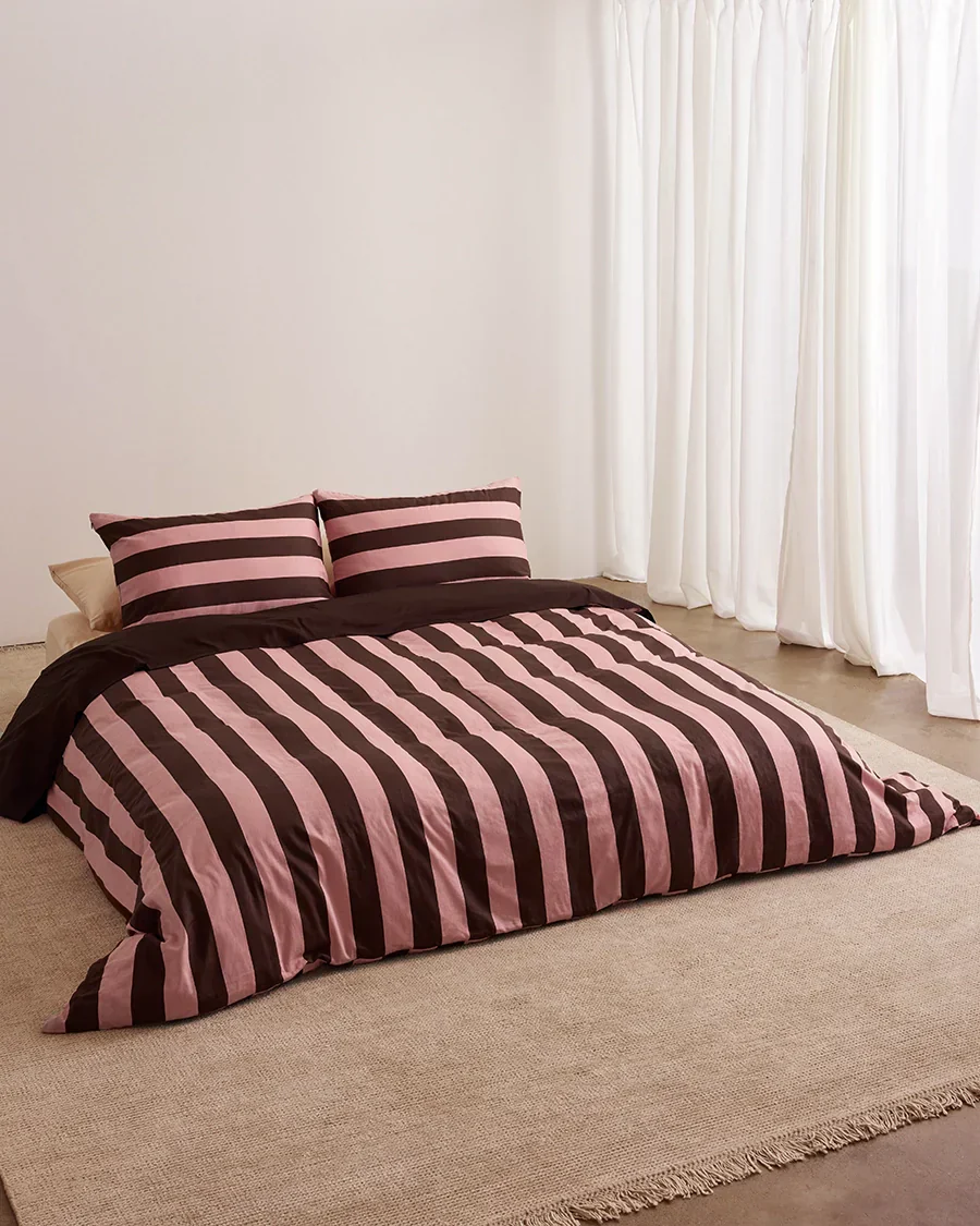 Duvet Cover - Rocky Road Stripes - Image 5