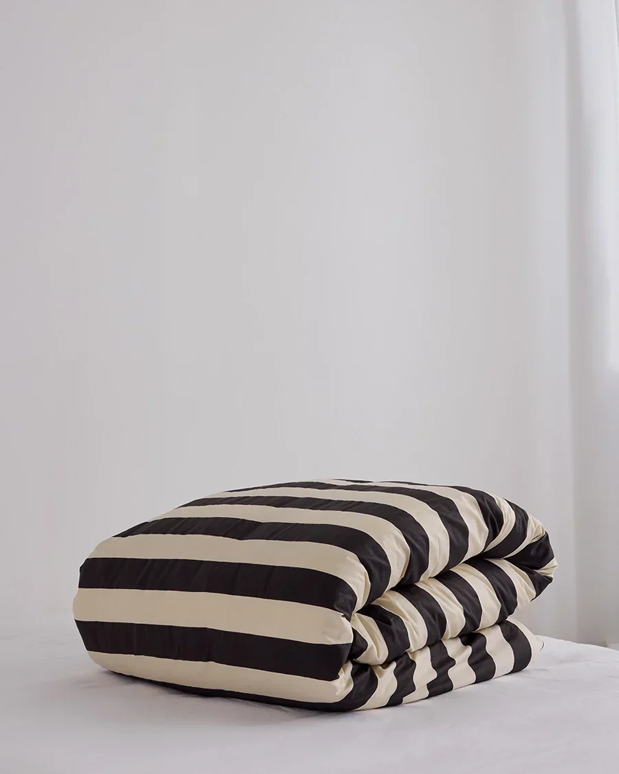 Duvet Cover - Vanilla Bean Stripes - Image 2