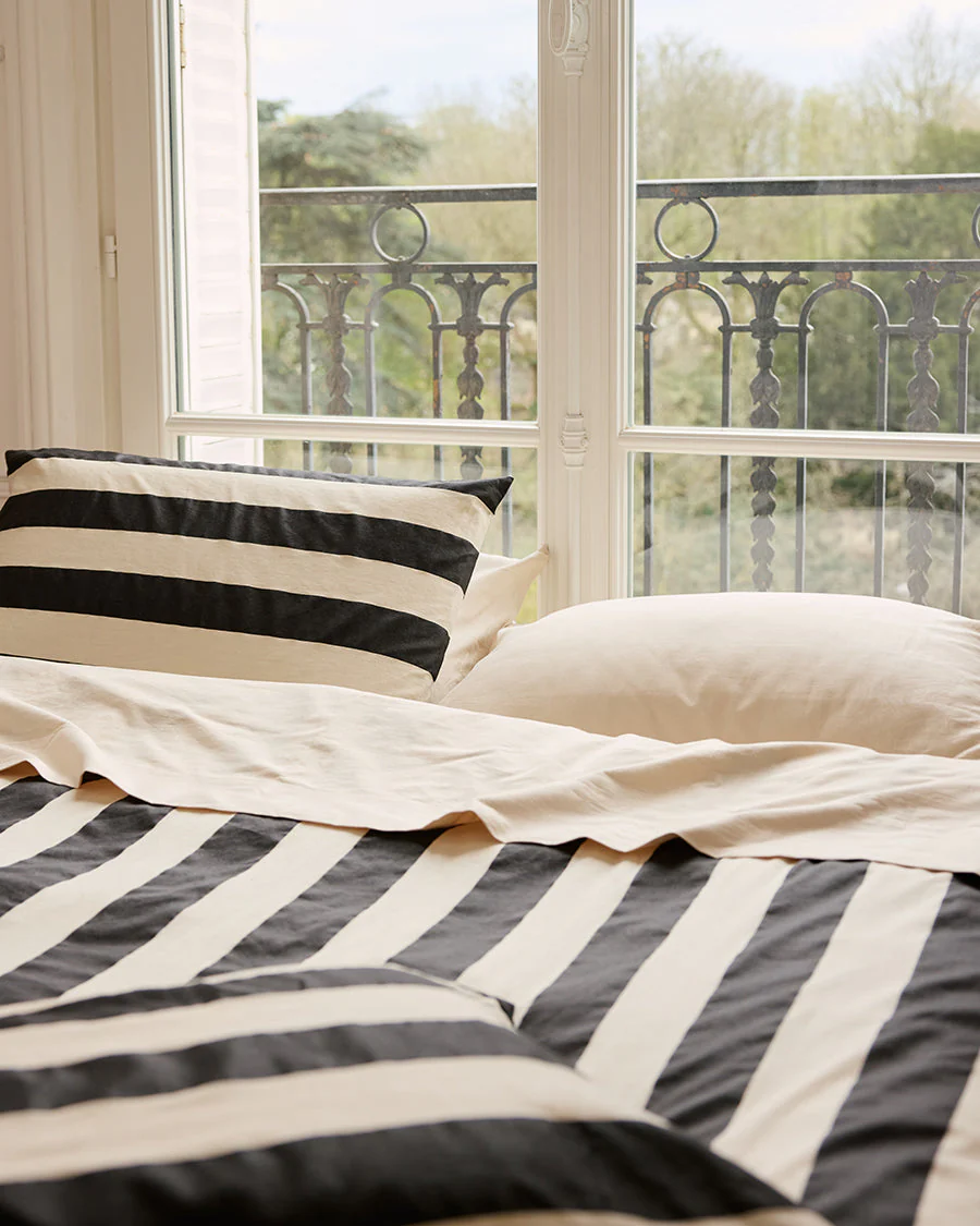 Duvet Cover - Vanilla Bean Stripes - Image 4