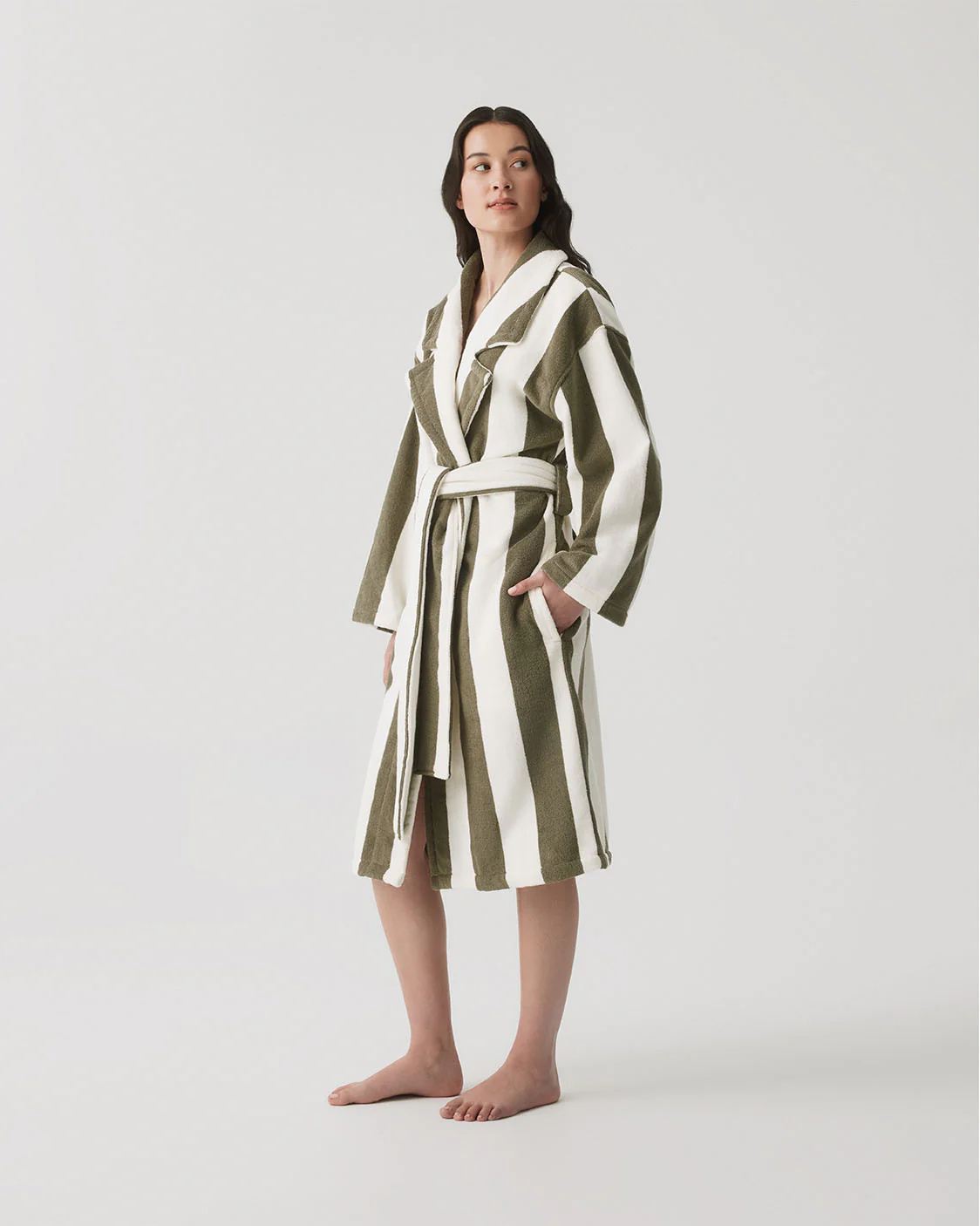 Robe - Matcha Stripes - Image 2