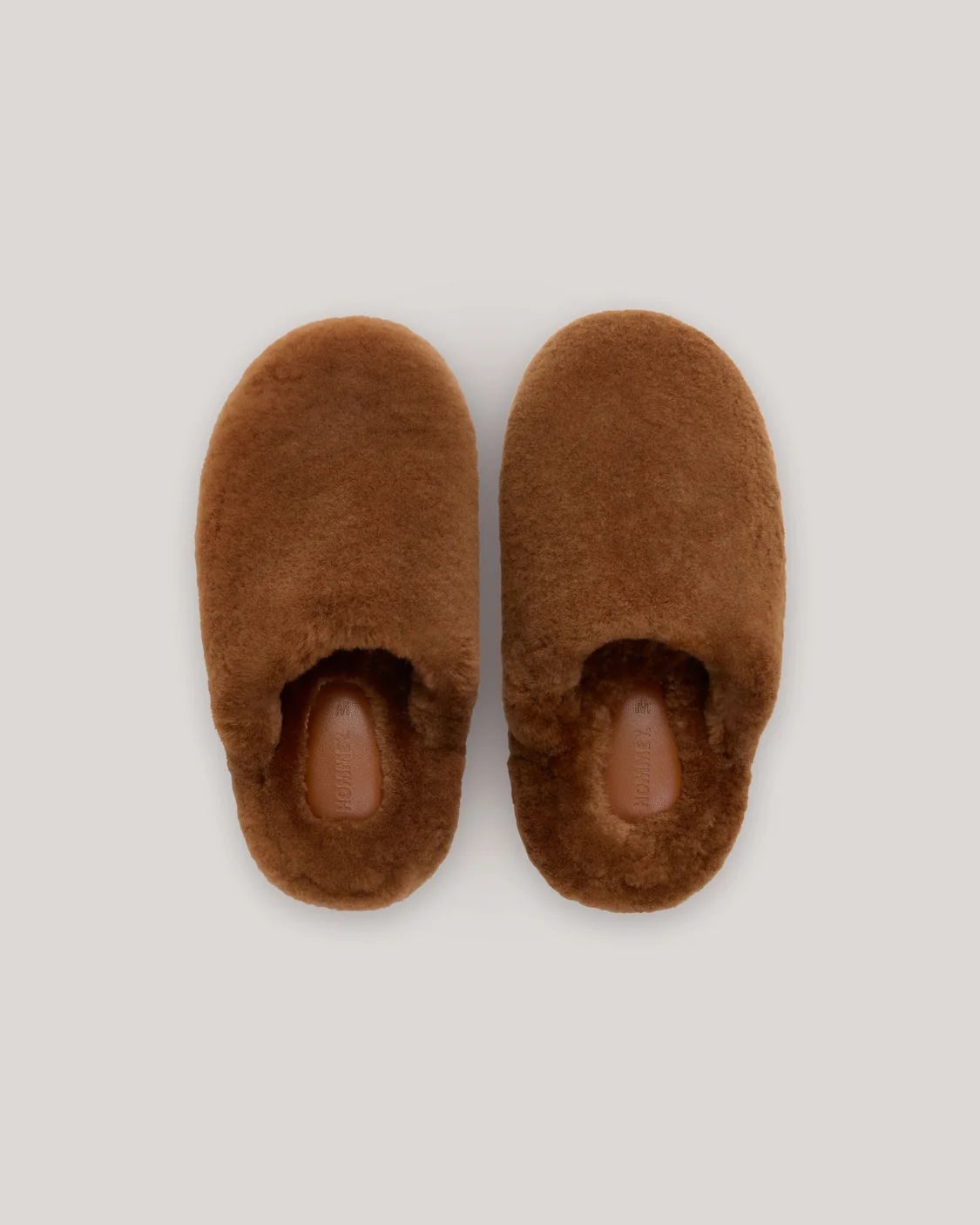 Sheepskin Slippers - Hazelnut - Image 5