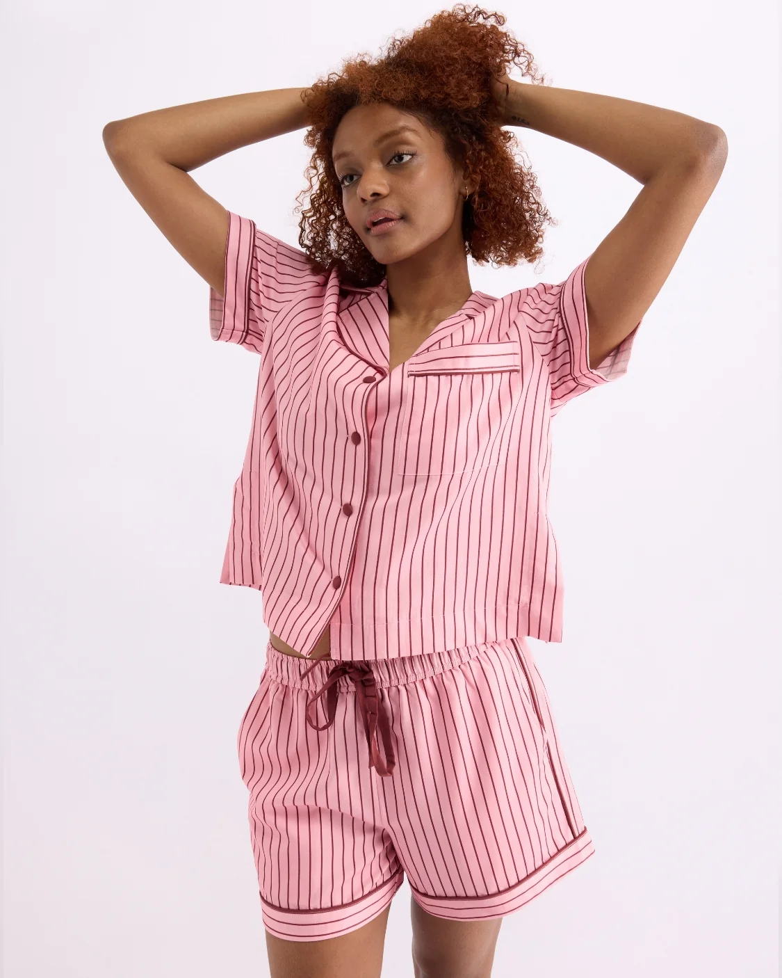 Sleep Short - Rocky Road Stripes - Image 5